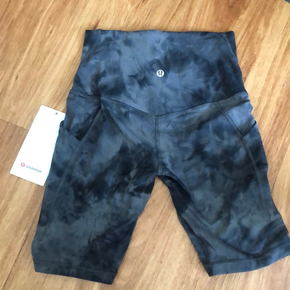 NWT Align Biker Shorts with Pockets